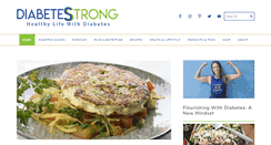 Desktop Screenshot of diabetesstrong.com
